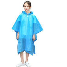 custom rain poncho for kids backpack bicycle hiking scooter rainwear primary school student childrens raincoat